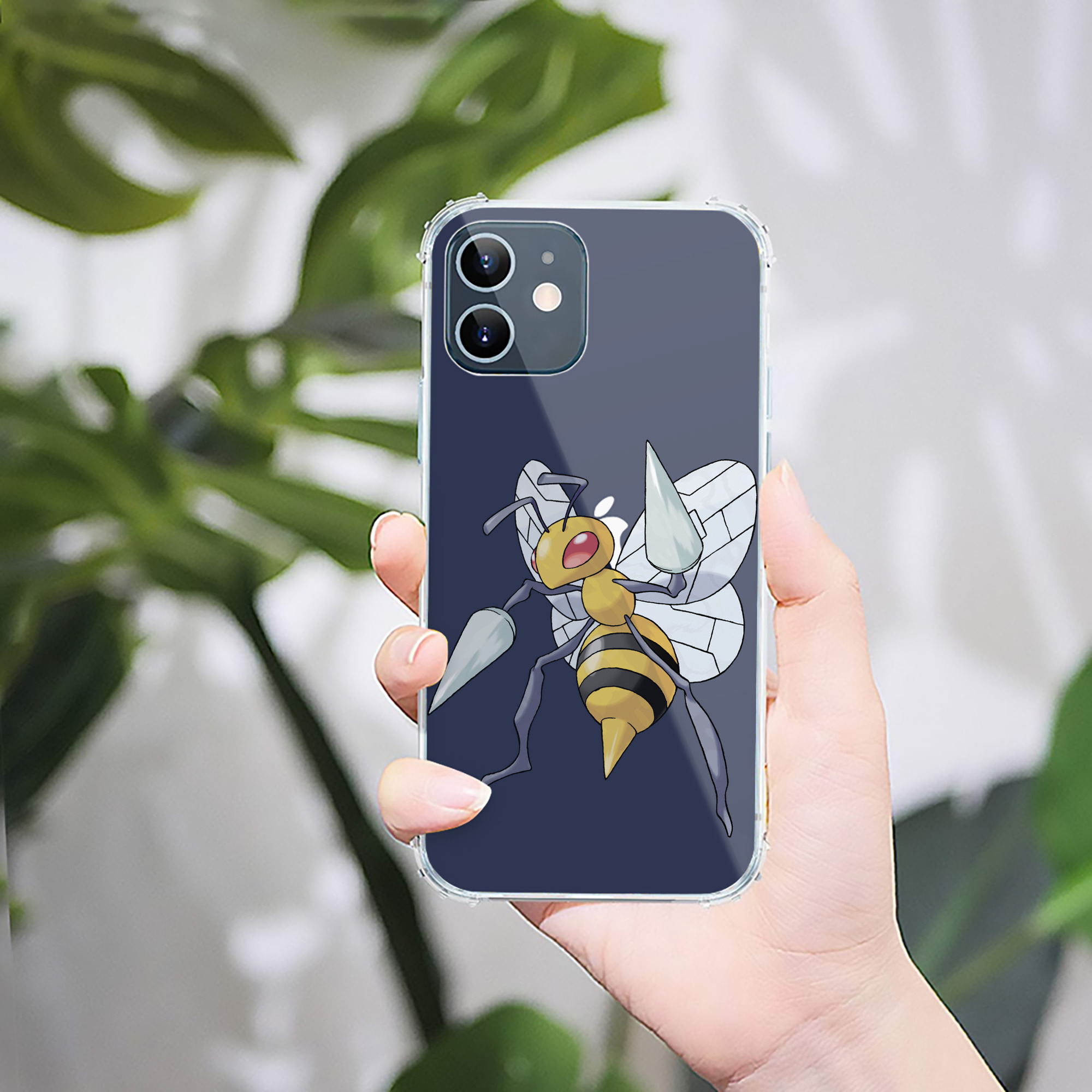 （画像用） ポケットモンスター Pokémon 【iPhone 12シリーズ対応】透明スマホケース（クリアソフトケース）